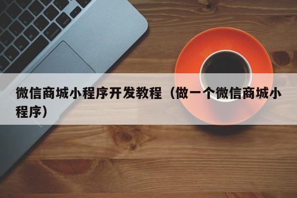 微信商城小程序开发教程(做一个微信商城小程序)